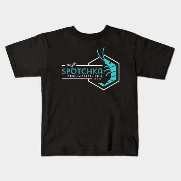 Craft Spotchka Kids T-Shirt by Peebs